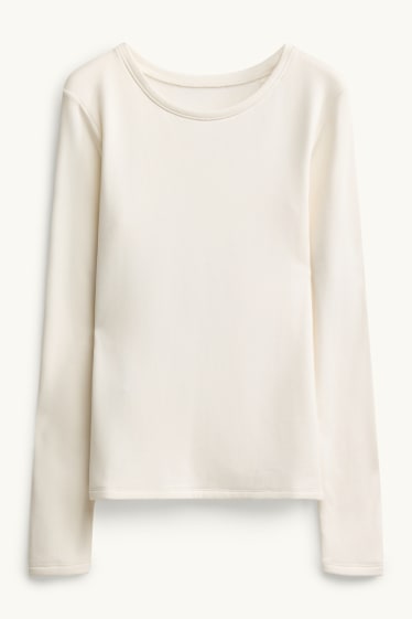 Donna - Sottogiacca termica - THERMOLITE® - bianco crema