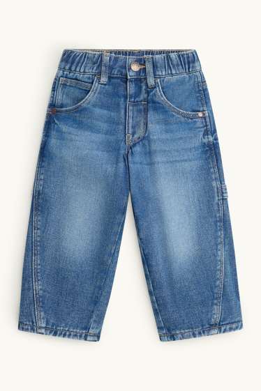 Copii - Băieți - Balloon jeans - jeans termoizolanți - denim-albastru