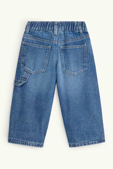 Copii - Băieți - Balloon jeans - jeans termoizolanți - denim-albastru