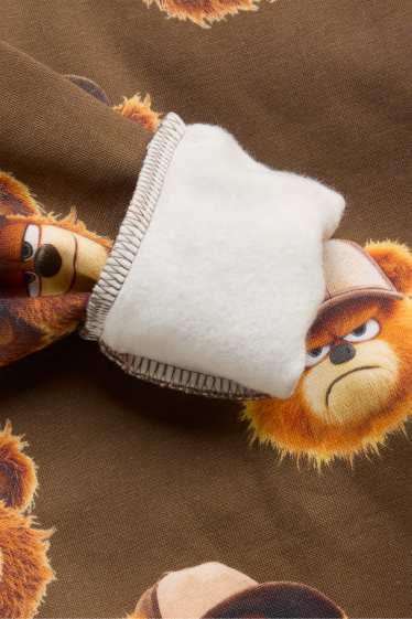 Enfants garçons - Lot de 2 - lion - sweat à capuche - blanc crème