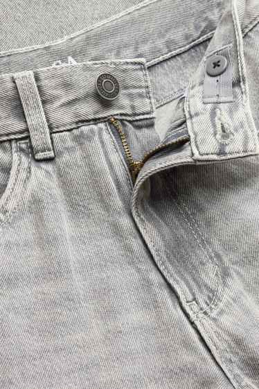 Enfants garçons - Baggy jean - jean chaud - jean gris