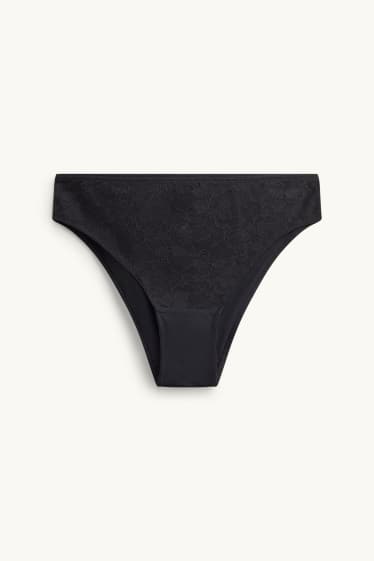 Damen - Slip - schwarz