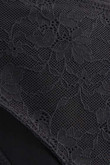 Damen - Slip - schwarz