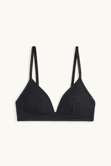Femmes - Bralette - ampliforme - noir