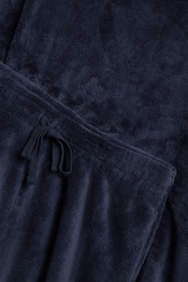Hommes - Pyjama - bleu foncé