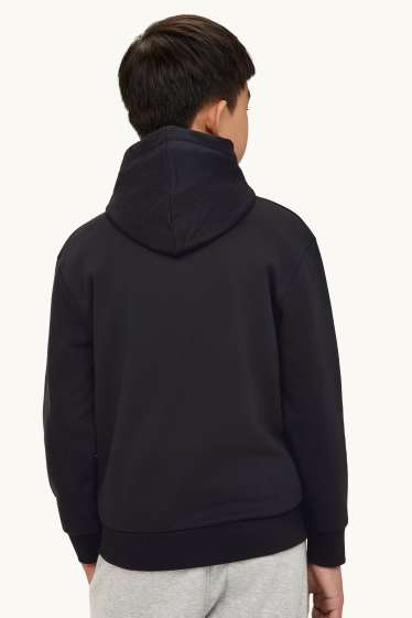 Kinderen: jongens - Gaming controller - hoodie - zwart