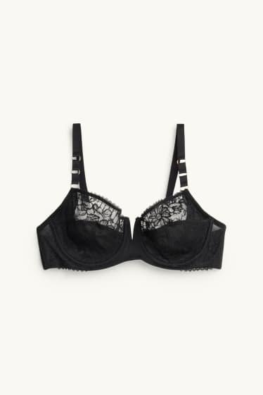 Femmes - Soutien-gorge avec armatures - non ampliforme - noir