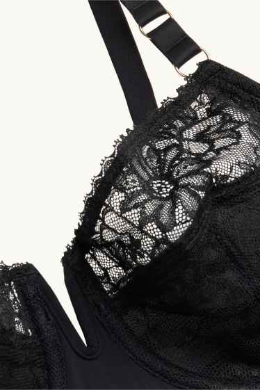 Femmes - Soutien-gorge avec armatures - non ampliforme - noir