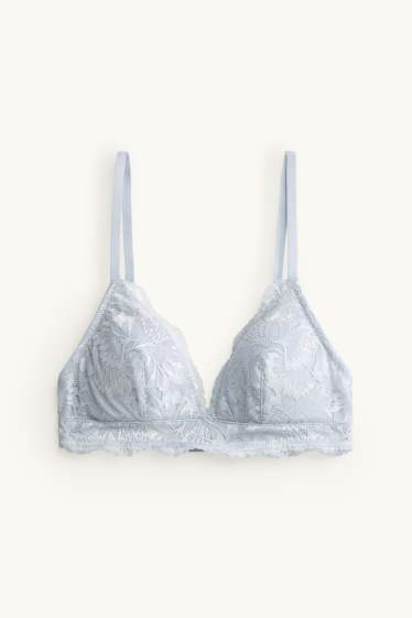 Femmes - Bralette - ampliforme - bleu clair