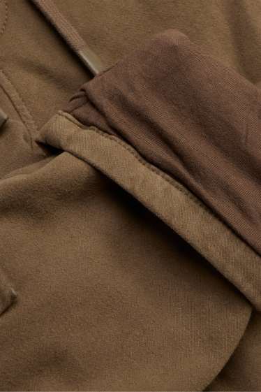 Děti - chlapci - Termo cargo kalhoty - khaki