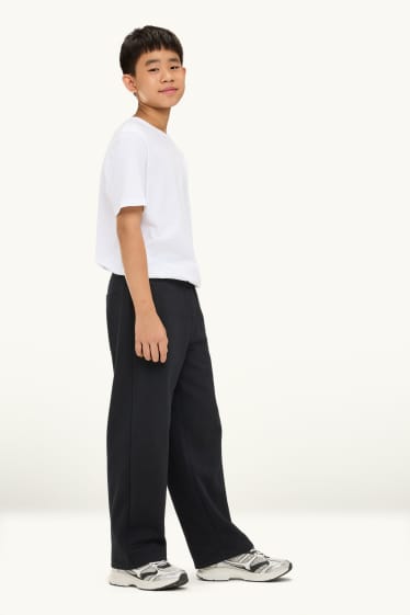Kinderen: jongens - Joggingbroek - zwart