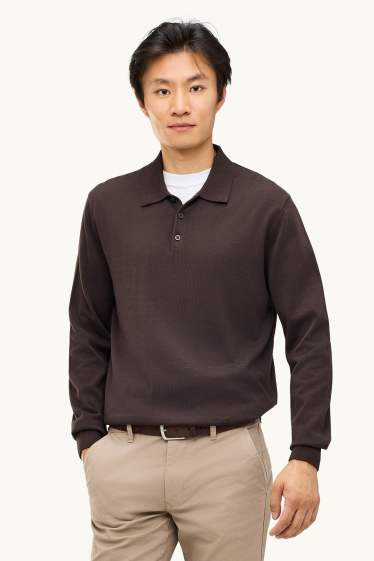 Herren - Pullover - braun