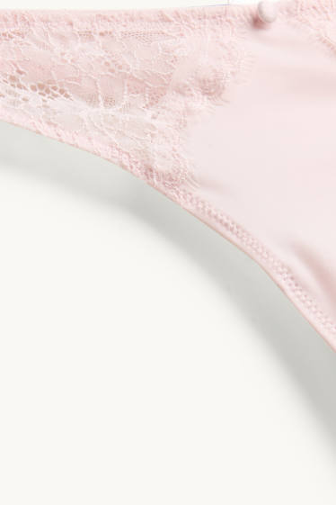 Dames - String - lichtroze