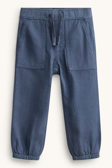 Kinder Jungen - Thermo-Jogginghose - dunkelblau