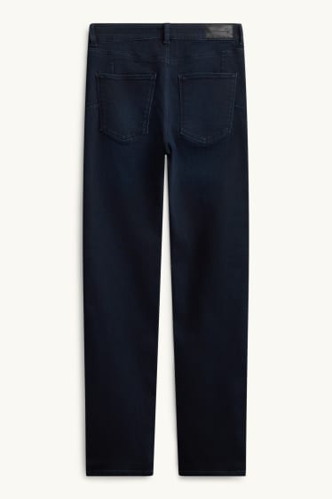 Dona - Slim Jeans - mid waist - texans modeladors - LYCRA® - texà blau fosc