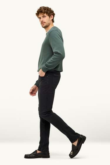 Men - Slim jeans - denim-dark gray