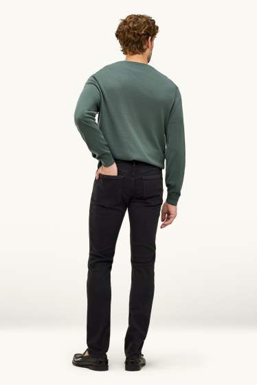 Men - Slim jeans - denim-dark gray