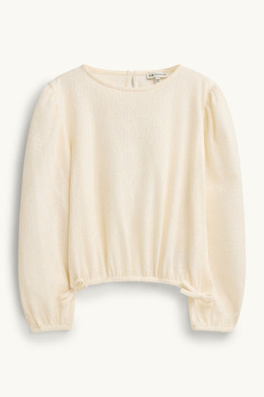 Bambine - T-shirt - crema