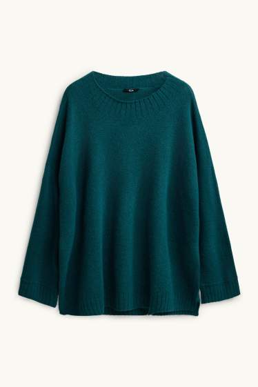 Women - Jumper - petrol