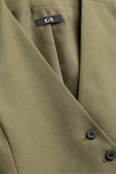 Donna - Gilet - sciancrato - kaki