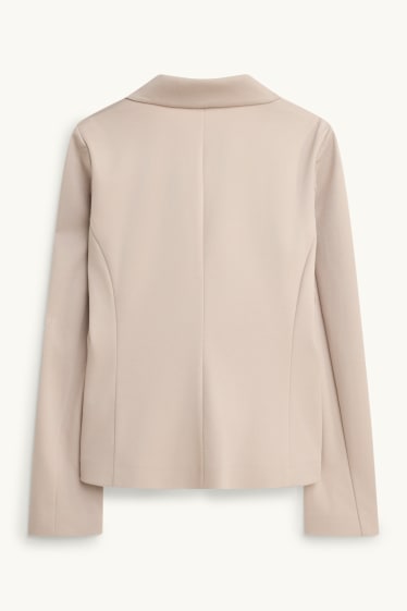 Femei - Blazer office - cambrat - bej