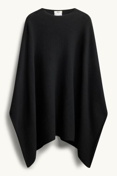 Femmes - Poncho - noir