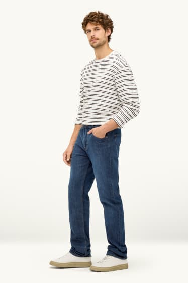 Home - Straight Jeans - LYCRA® - texà blau