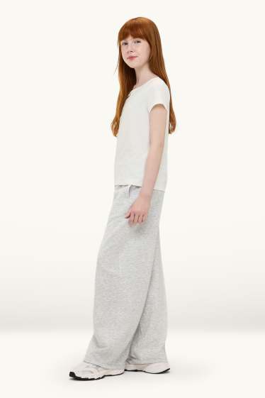 Nena - Pantalons de xandall - gris clar