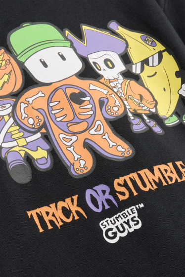 Enfants garçons - Halloween - Stumble Guys – sweat - noir