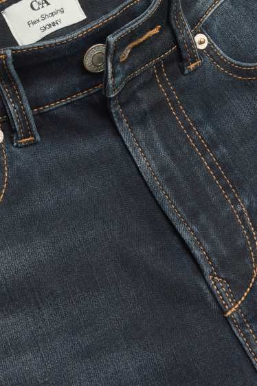 Damen - Skinny Jeans - Mid Waist - Shaping Jeans - LYCRA® ADAPTIV Fiber - jeansblau