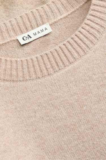 Damen - Still-Pullover - beige-melange