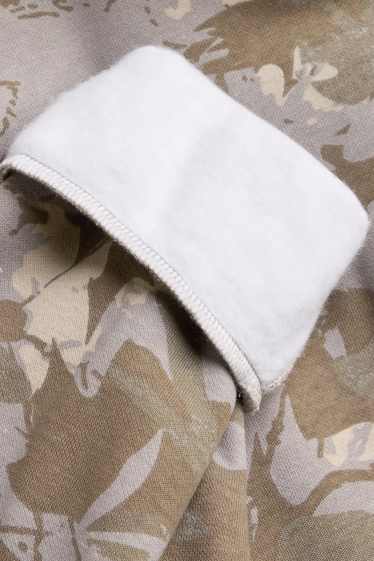 Kinder Buben - Hoodie - gemustert - camouflage