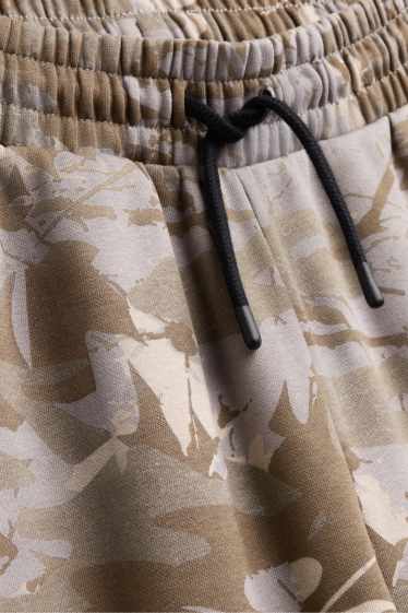 Kinderen: jongens - Joggingbroek - met patroon - camouflage