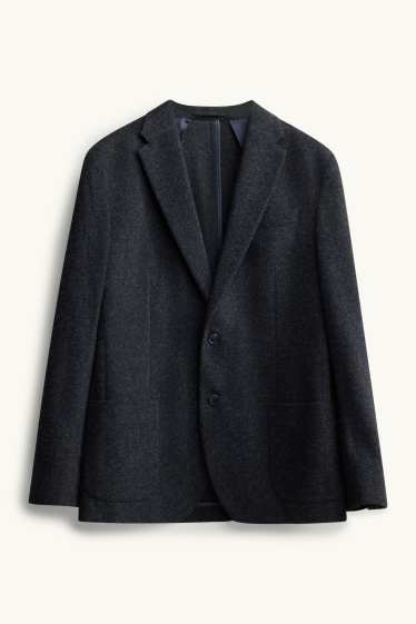 Hommes - Veste de costume - regular fit - bleu  / gris foncé