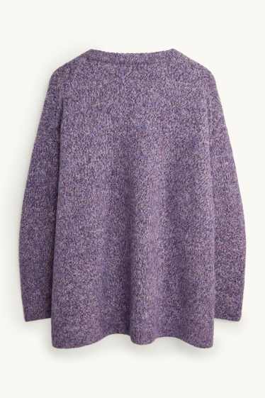 Femei - Pulover - violet deschis