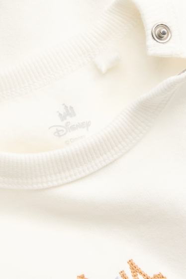 Bébés garçons - Mickey Mouse - sweat bébé - blanc crème