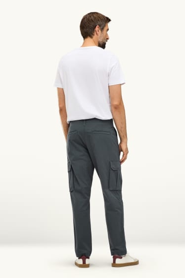 Herren - Cargohose - dunkelgrau