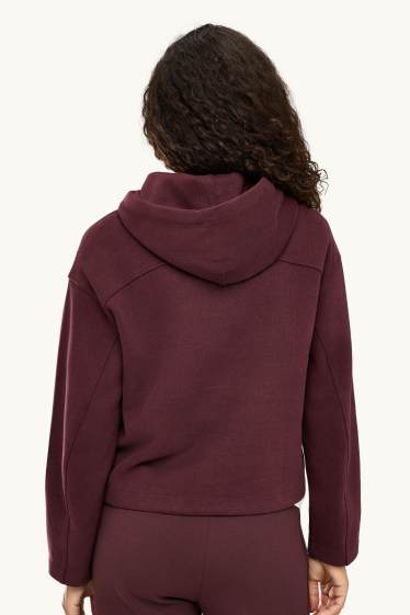 Women - Hoodie - bordeaux