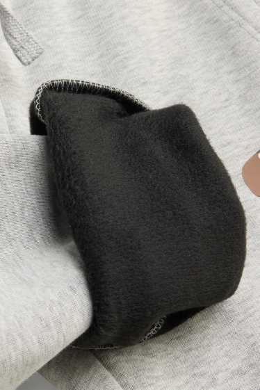 Enfants garçons - Dinosaure - pantalon de jogging - gris clair chiné