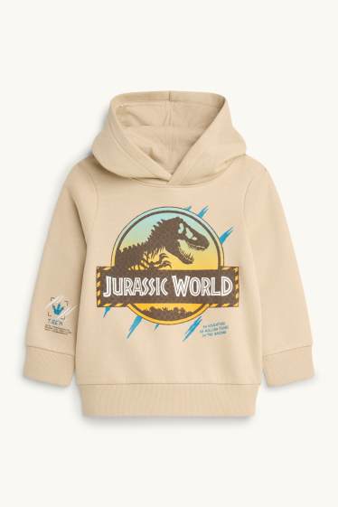 Kinder Buben - Jurassic World - Hoodie - beige / braun