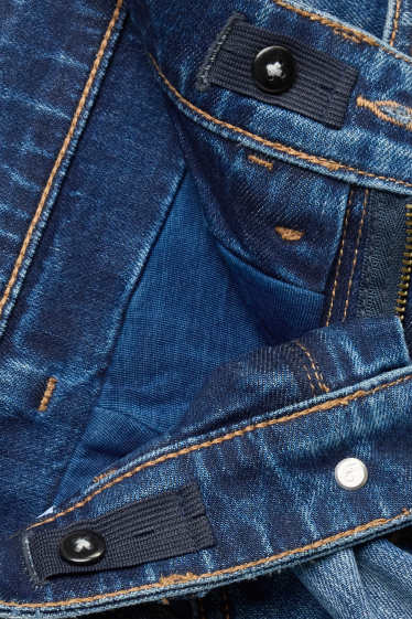 Kinder Buben - Relaxed Jeans - Thermojeans - jeansblau