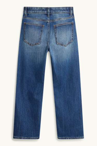 Kinder Buben - Relaxed Jeans - Thermojeans - jeansblau