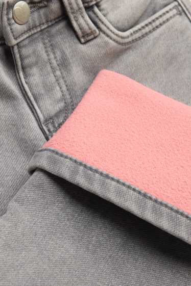 Enfants filles - Flared jean - jean chaud - jean gris