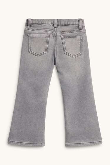 Enfants filles - Flared jean - jean chaud - jean gris