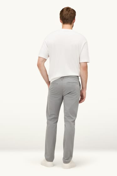 Heren - Chino - slim fit - grijs