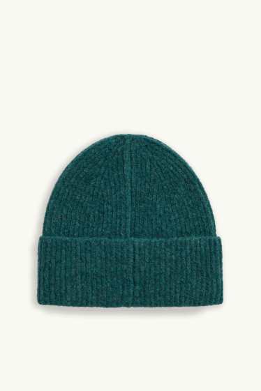 Dona - Gorro - acanalat - petroli jaspiat