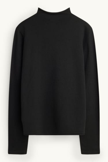 Damen - Pullover - schwarz