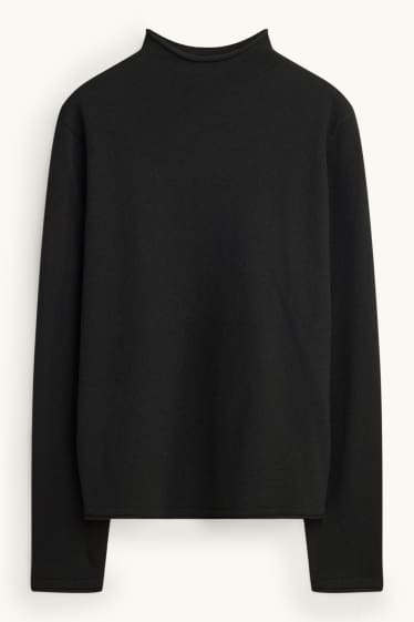 Damen - Pullover - schwarz