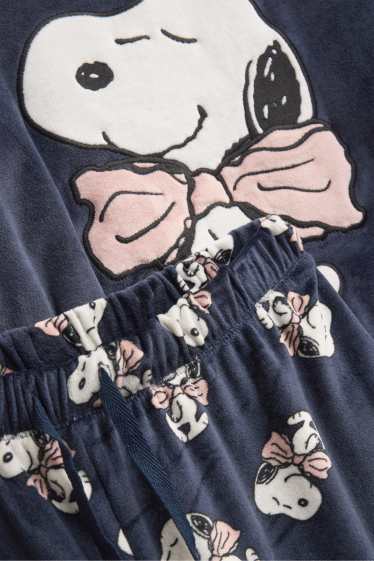 Femmes - Pyjama - Snoopy - bleu foncé