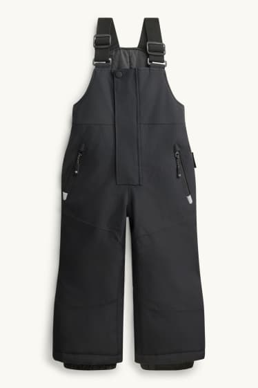 Enfants garçons - Pantalon de ski - imperméable - noir